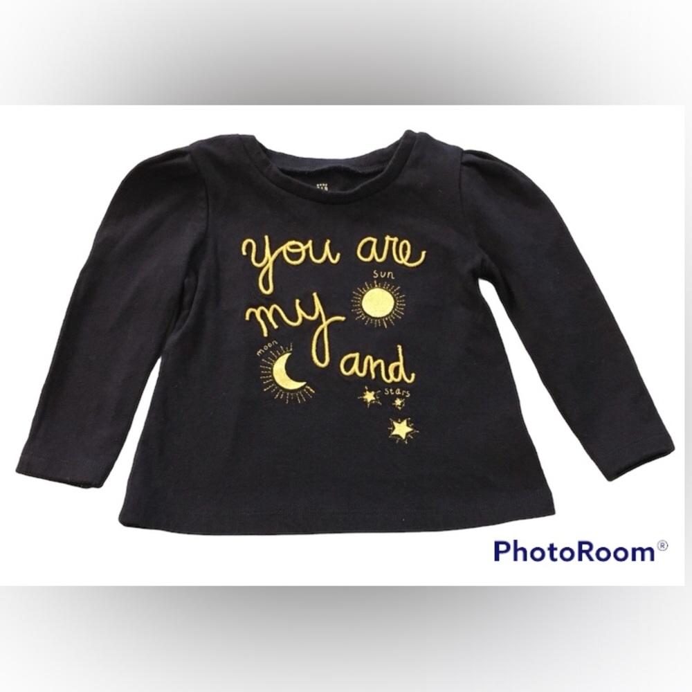 Gap baby girl winter top. Dark blue color